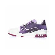 LOUIS VUITTON TRAINER SNEAKER PURPLE - 1