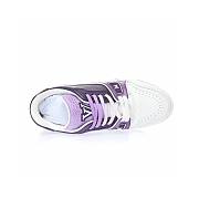 LOUIS VUITTON TRAINER SNEAKER PURPLE - 4