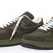 Louis Vuitton x Nike Air Force 1 Green Midnight Navy - 2