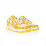 Louis Vuitton x Nike Air Force 1 Yellow White - 3