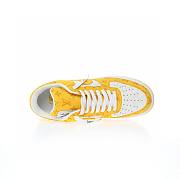 Louis Vuitton x Nike Air Force 1 Yellow White - 4
