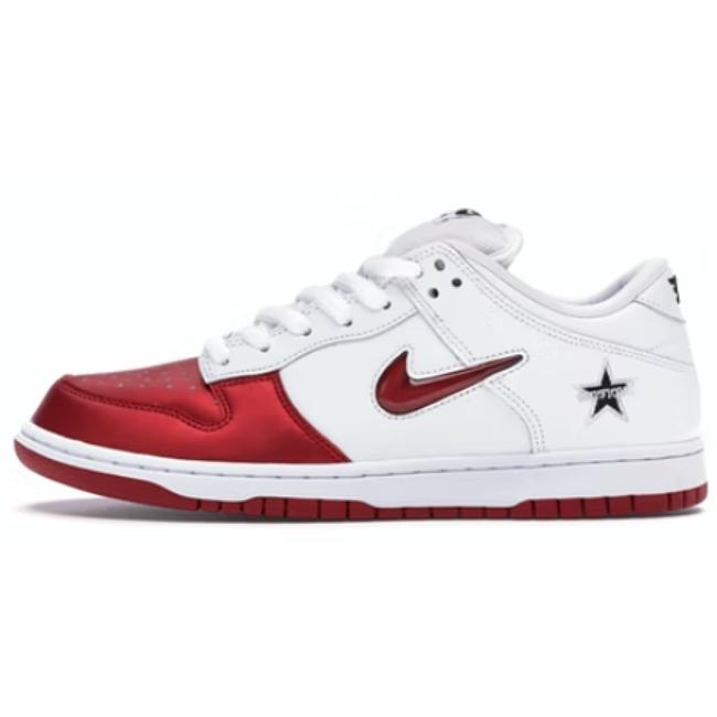 NIKE SB DUNK LOW OG QS WHITE RED CK3480 600 - 1