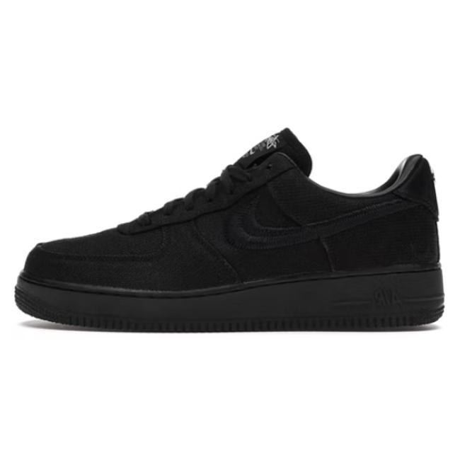 Nike Air Force 1 Low Stussy Black CZ9084-001 - 1