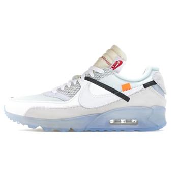 OFF WHITE X Nike Air Max 90 ICE WHITE AA7293 100