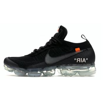 2018 OFF WHITE-Nike VaporMax Black OW2.0 AA3831 002