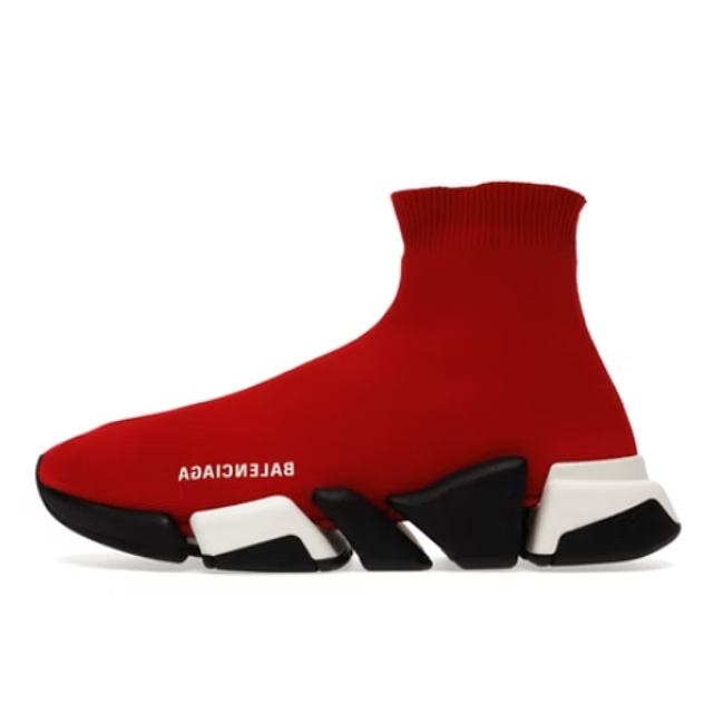 Balenciaga Speed 2.0 Red Black 617239W17206911 - 1