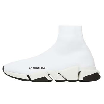Balenciaga Speed 2.0 White Black (W) 617196W2DB29014