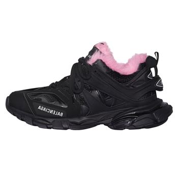 Balenciaga Track Black Pink Furry