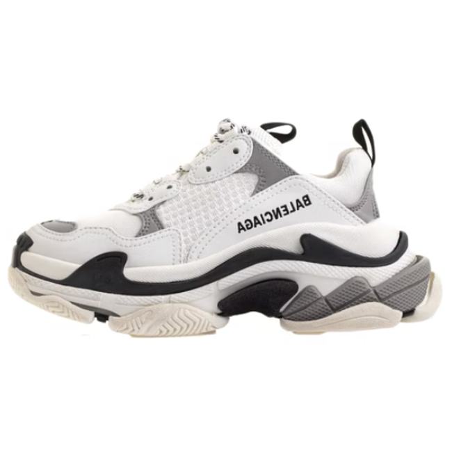 Balenciaga Triple S White Black 536737 W09OM 9058 - 1