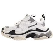 Balenciaga Triple S White Black 536737 W09OM 9058 - 1