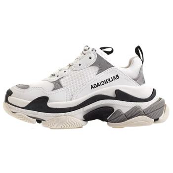 Balenciaga Triple S White Black 536737 W09OM 9058