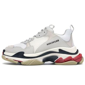 Balenciaga Triple S White Black Red  533882W09E19000