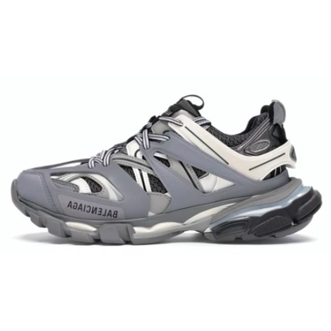 BALENCIAGA SNEAKER TESS.S.GOMMA BLANC GRIS  - 1