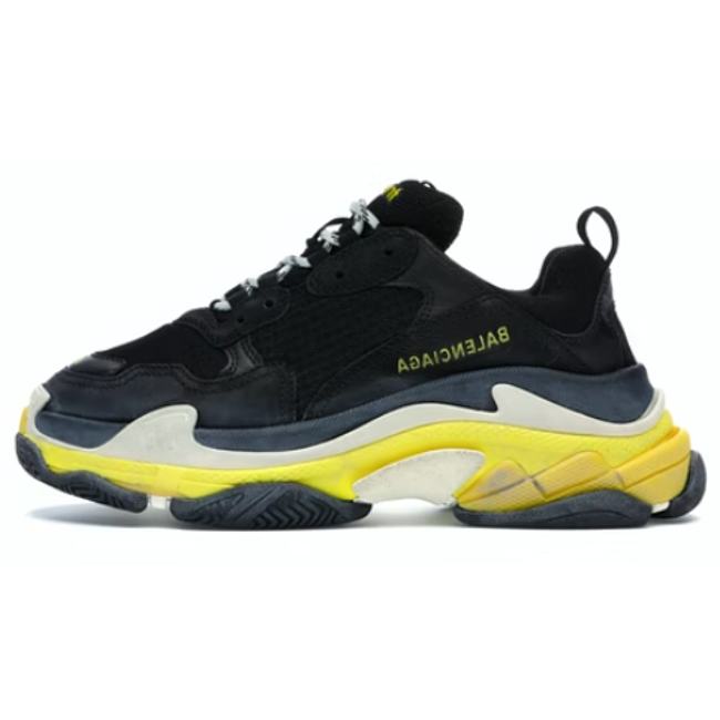Balenciaga Triple S Black Yellow (W)  531388 W09OG 1087 - 1