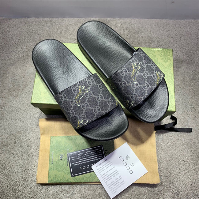 Gucci Slide GG Supreme Tigers - 1