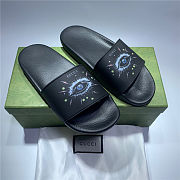 Gucci Black Slide Eyes - 1