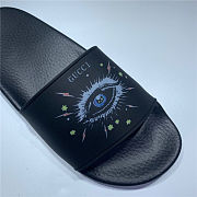 Gucci Black Slide Eyes - 5