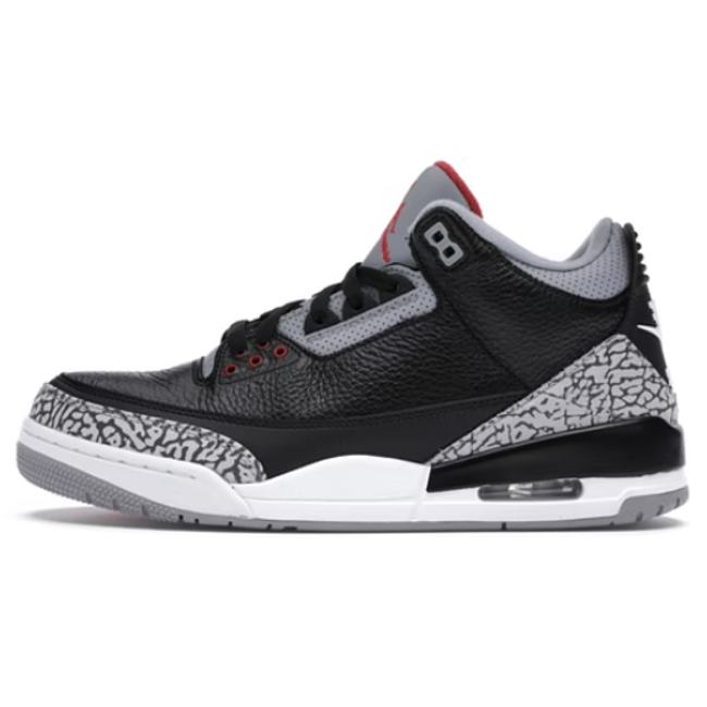 Air Jordan 3 Retro Black Cement 88 Mens 580775-010 - 1
