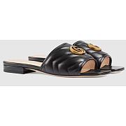 Women's slide sandal with Double G - 1