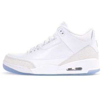 Air Jordan 3 Retro Pure White (2018)  136064-111