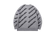 Balenciaga Balenciaga Allover Logo Intarsia Jumper - 1