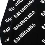Balenciaga Balenciaga Allover Logo Intarsia Jumper 002 - 6