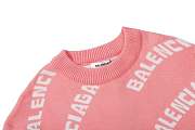 Balenciaga Balenciaga Allover Logo Intarsia Jumper 003 - 6
