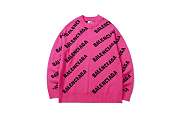 Balenciaga Balenciaga Allover Logo Intarsia Jumper 005 - 1