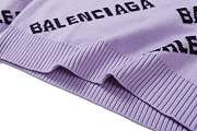 Balenciaga Balenciaga Allover Logo Intarsia Jumper 006 - 5