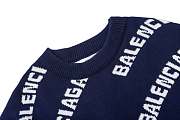 Balenciaga Balenciaga Allover Logo Intarsia Jumper 008 - 6