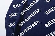 Balenciaga Balenciaga Allover Logo Intarsia Jumper 008 - 3