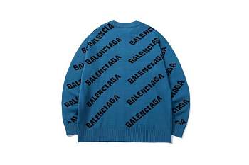 Balenciaga Balenciaga Allover Logo Intarsia Jumper 0011