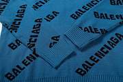 Balenciaga Balenciaga Allover Logo Intarsia Jumper 0011 - 3