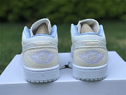 Air Jordan 1 Low Se Canvas Iris Whisper Sail (W)  DQ4151-500 - 2