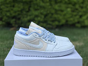 Air Jordan 1 Low Se Canvas Iris Whisper Sail (W)  DQ4151-500 - 3