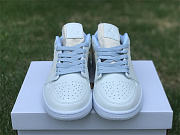 Air Jordan 1 Low Se Canvas Iris Whisper Sail (W)  DQ4151-500 - 4