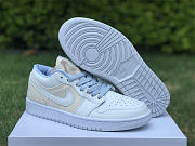 Air Jordan 1 Low Se Canvas Iris Whisper Sail (W)  DQ4151-500 - 5