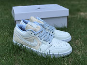 Air Jordan 1 Low Se Canvas Iris Whisper Sail (W)  DQ4151-500 - 6