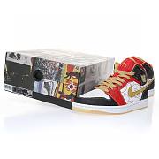 Air Jordan 1 Mid XQ White Black Sport Red - DV0576-176 - 3