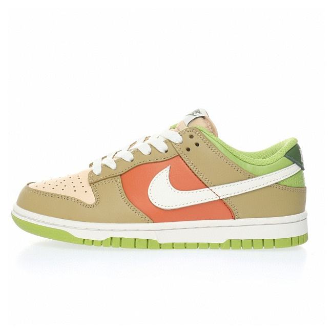 Nike SB Dunk Low GS Barley Yellow White Bright Green DV9108-711 - 1
