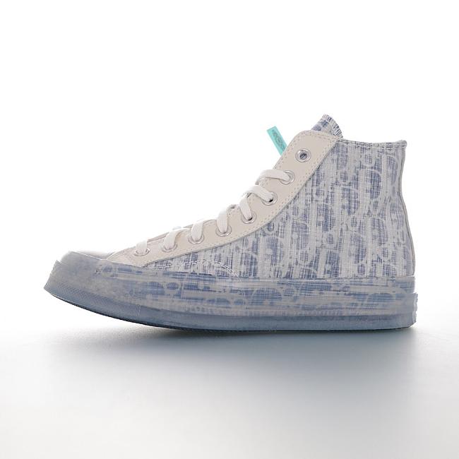 Dior X Chuck Taylor All-Star 70s High Blue White 169622c - 1