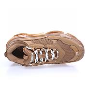 Balenciaga Triple S Brown Clear Sole (W) 544351 W2GA1 2706 - 5