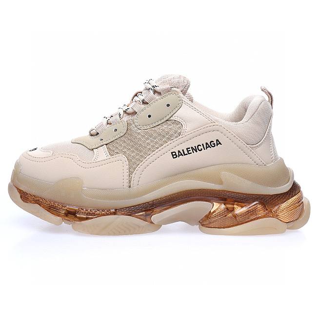 Balenciaga Triple S Clear Sole Beige (W)  544351W2GA19710 - 1