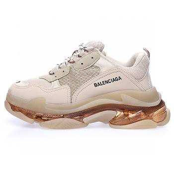 Balenciaga Triple S Clear Sole Beige (W)  544351W2GA19710