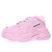 Balenciaga Triple S Fake Fur Pink (W) 668562W3CQ55000 - 6