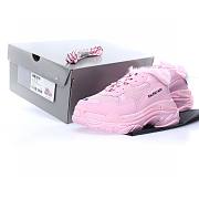 Balenciaga Triple S Fake Fur Pink (W) 668562W3CQ55000 - 5