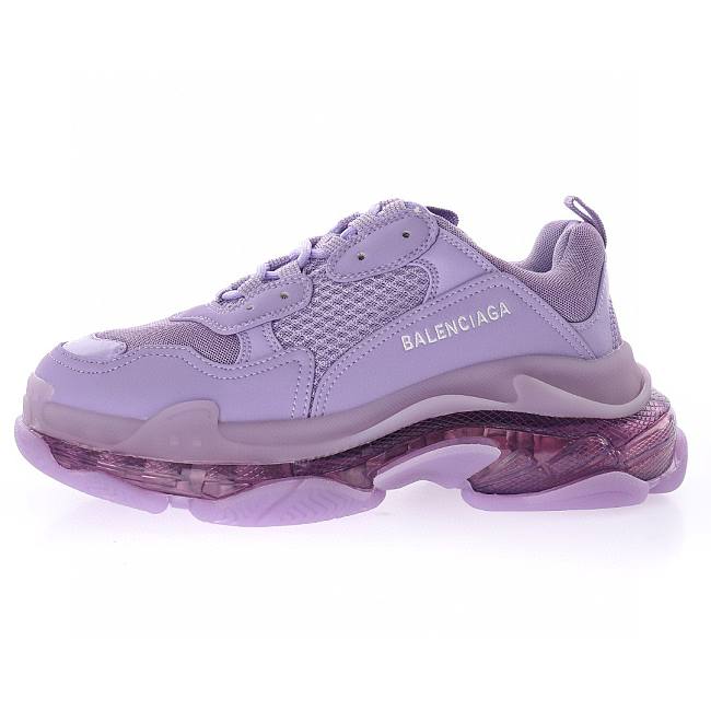 Balenciaga Wmns Triple S Sneaker 'Clear Sole - Light Lilac' 544351 W2GA1 5890 - 1