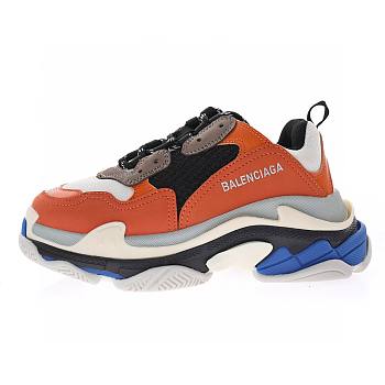 BALENCIAGA TRIPLE S ORANGE 541640 W09OE 7581