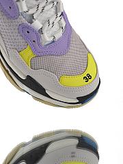 BALENCIAGA TRIPLE S PURPLE  - 4