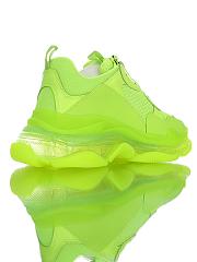 BALENCIAGA TRIPLE S LIGHT NEON YELLOW - 3